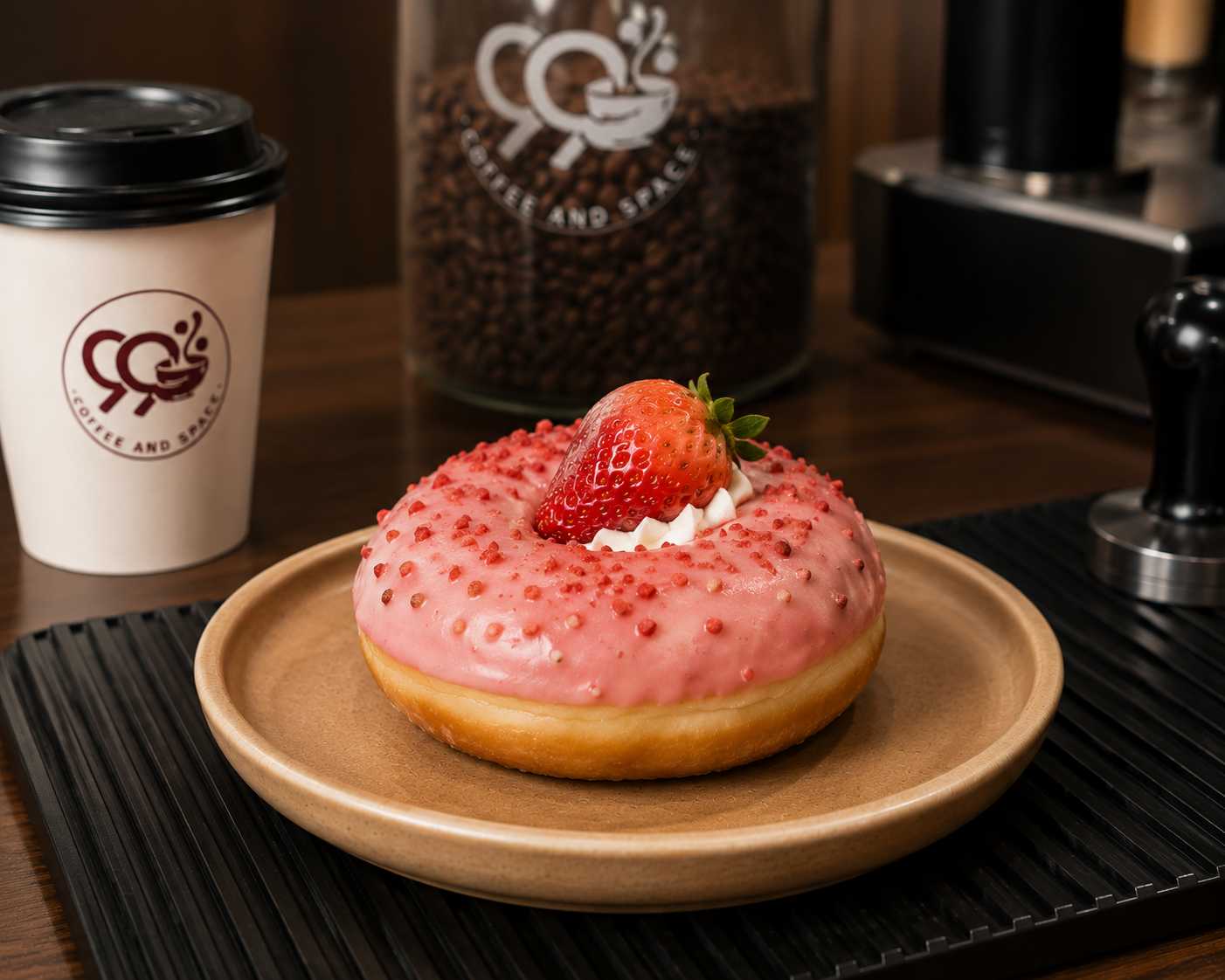Strawberry Donut